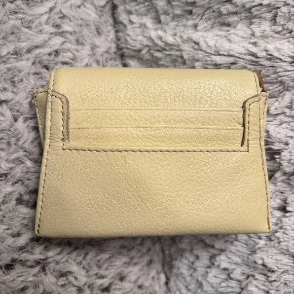 Hammitt Cream/Dawn Card Holder with Gold Studs - Picture 2 of 5